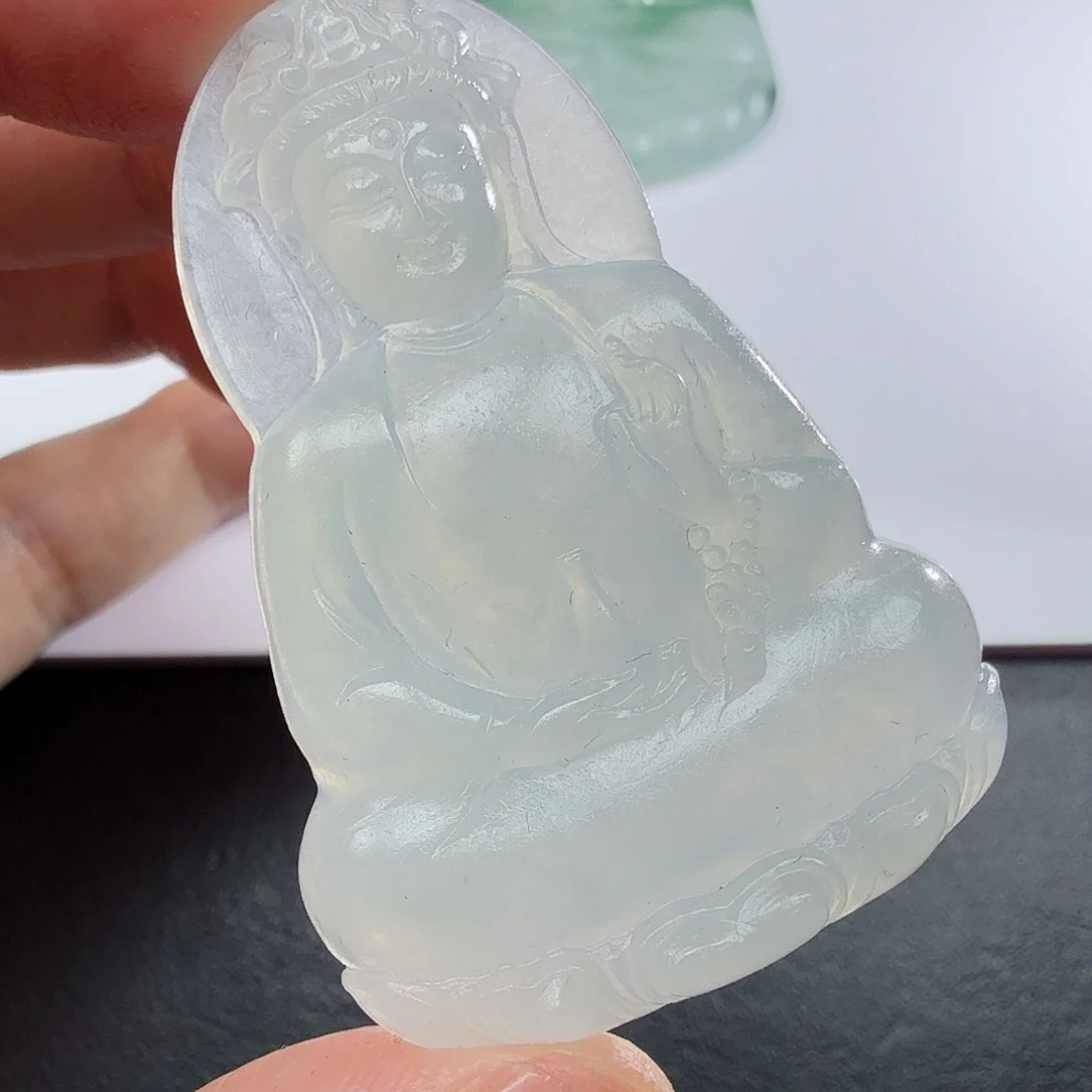 定制翡翠未镶嵌毛货