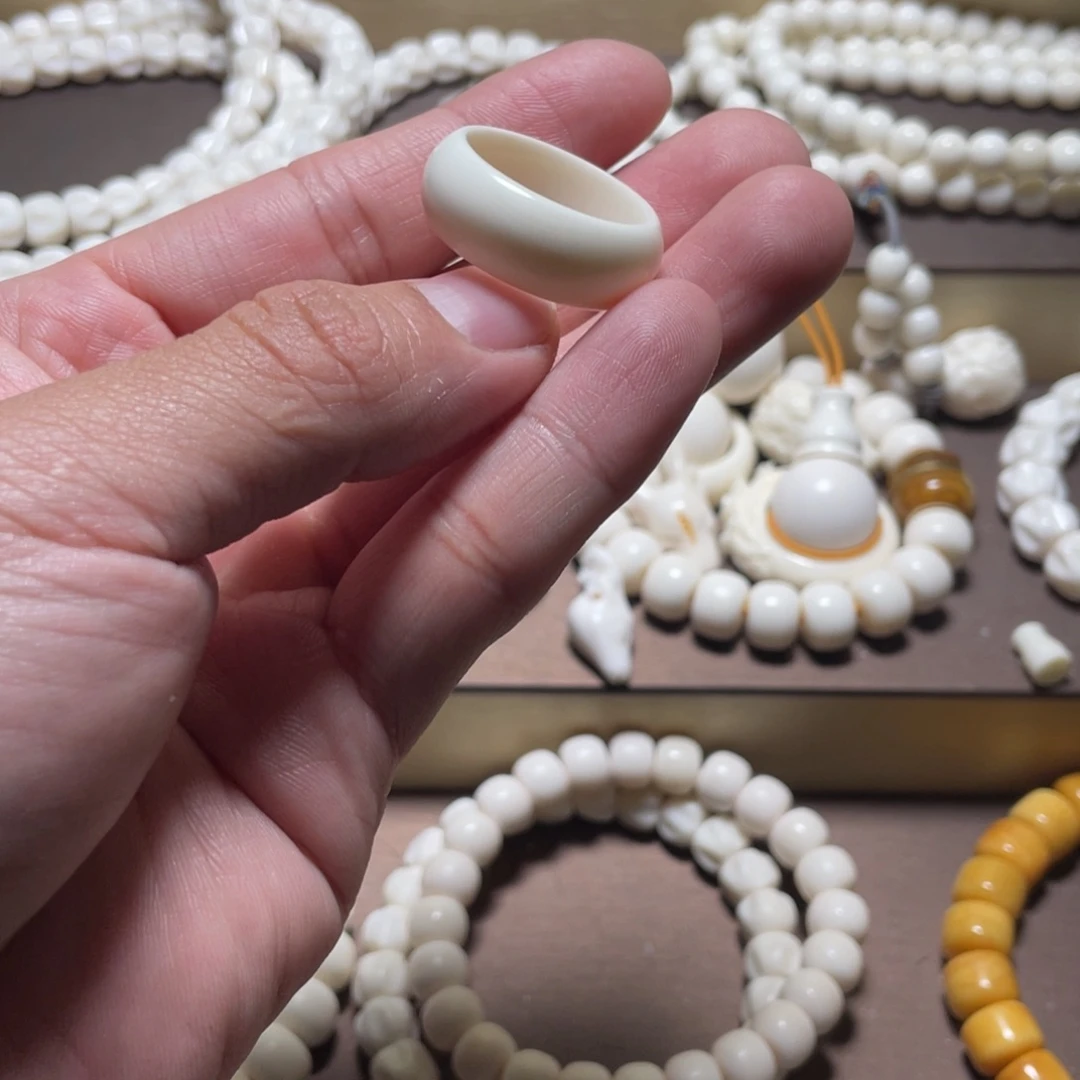 和***谐鹿骨手串/手链鹿角圈口21