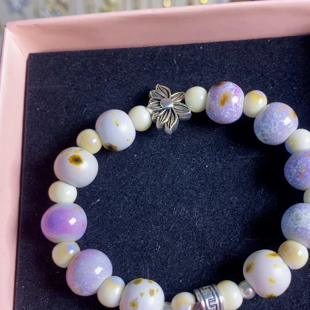 石英石铁合金手链