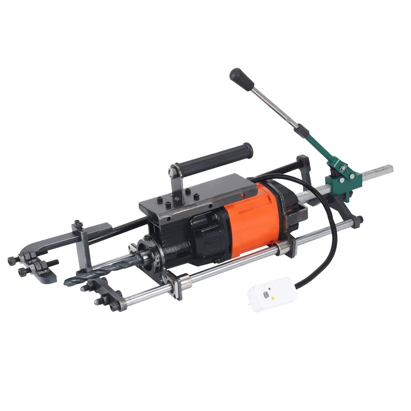 光伏支架对穿钻孔机光伏立柱打对穿孔钻孔机大功率高速对穿打孔机