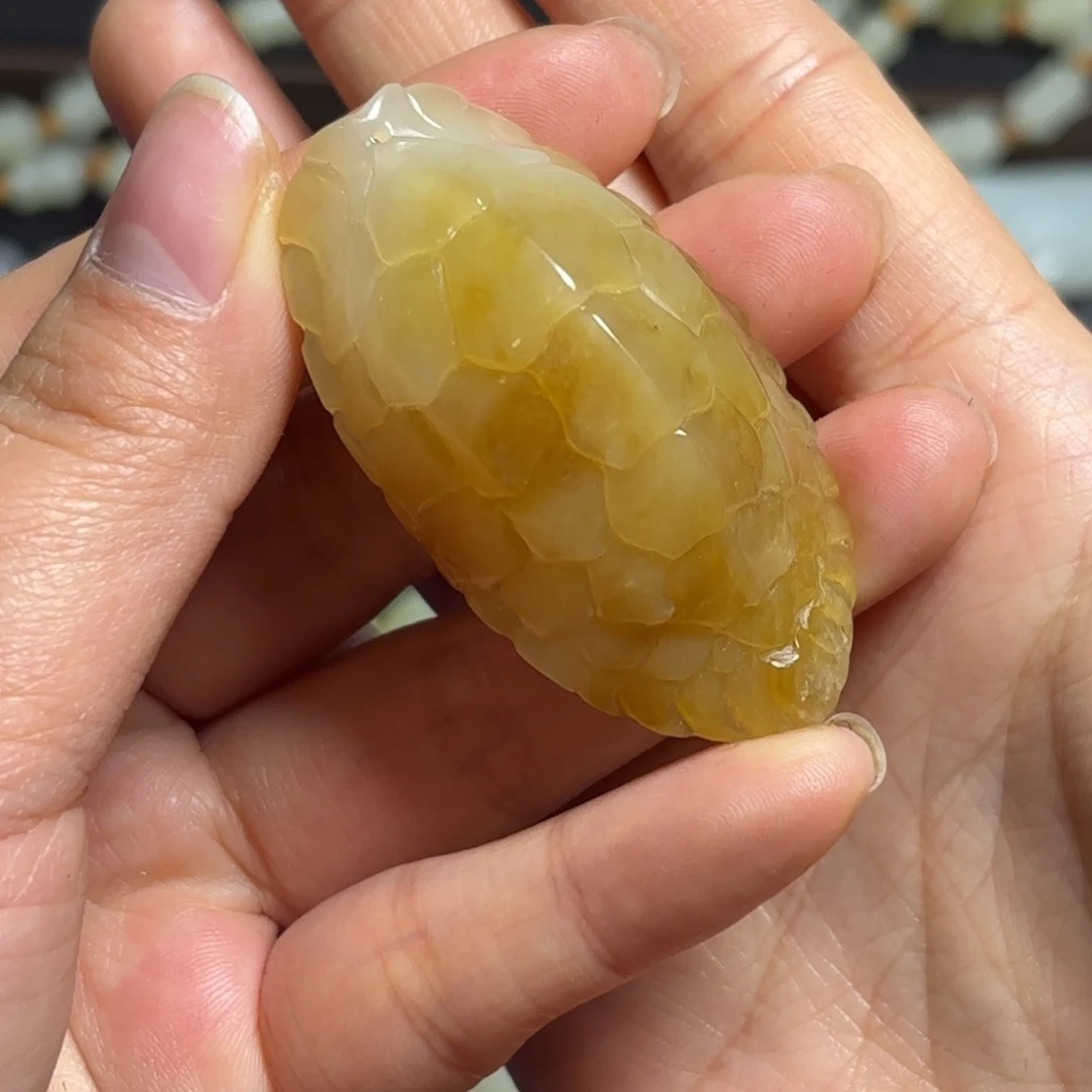 文***慧和田玉未镶嵌颈饰