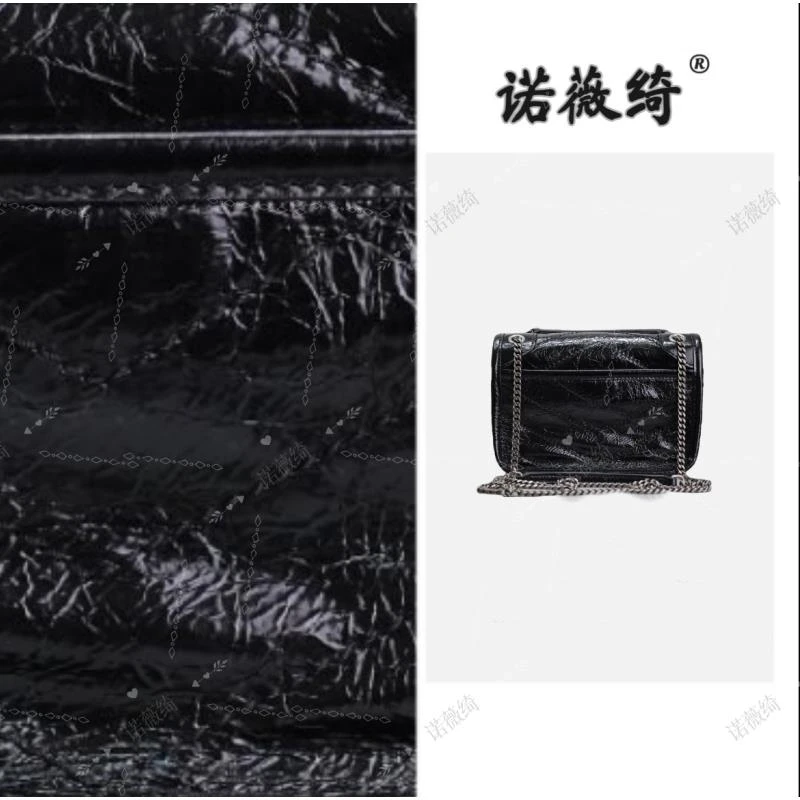 7号-腋下单肩爆裂纹女包 niki