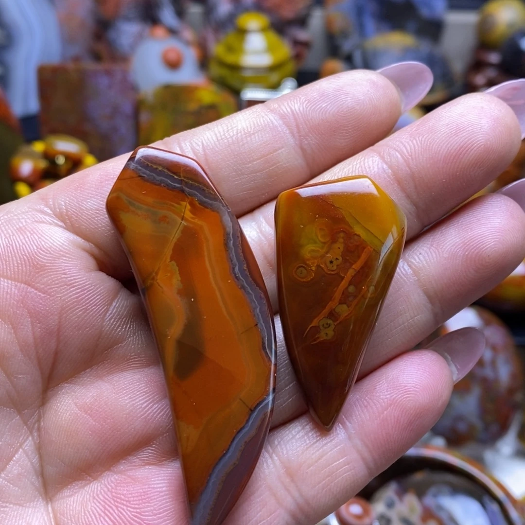 玛瑙/玉髓未镶嵌颈饰