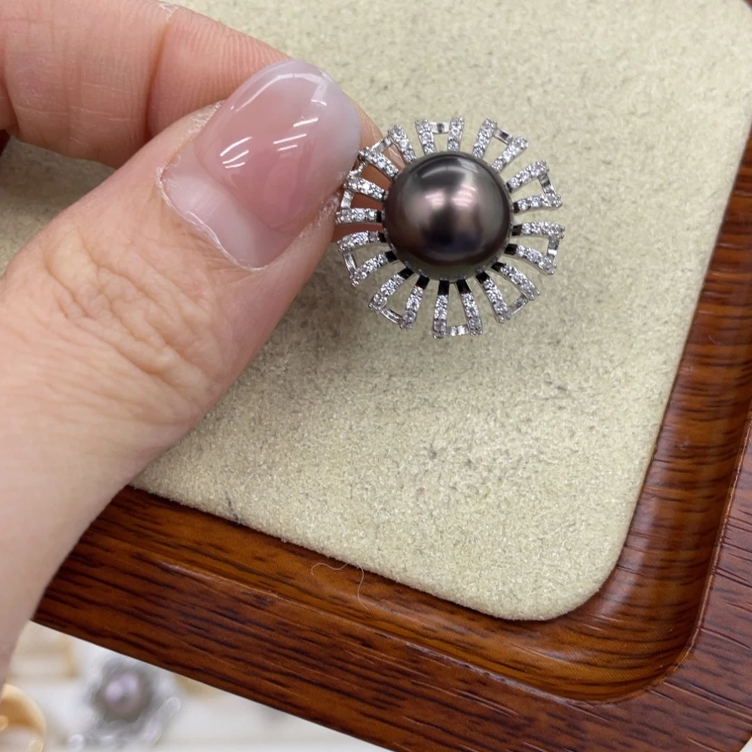 颈饰海水珍珠银S925镶嵌