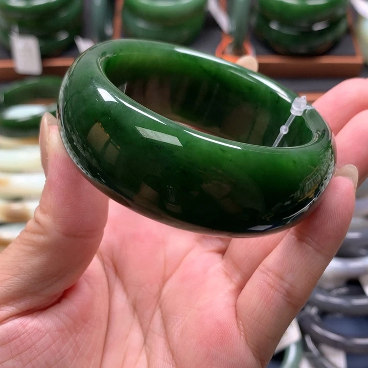 【闪购商品】和田玉（碧玉）手镯未镶嵌