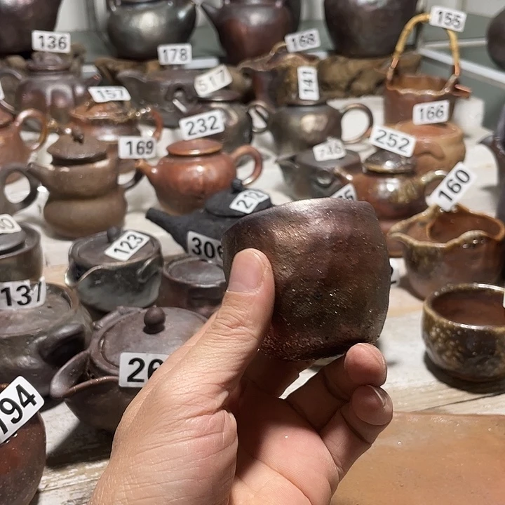 纯手工柴烧茶具精品