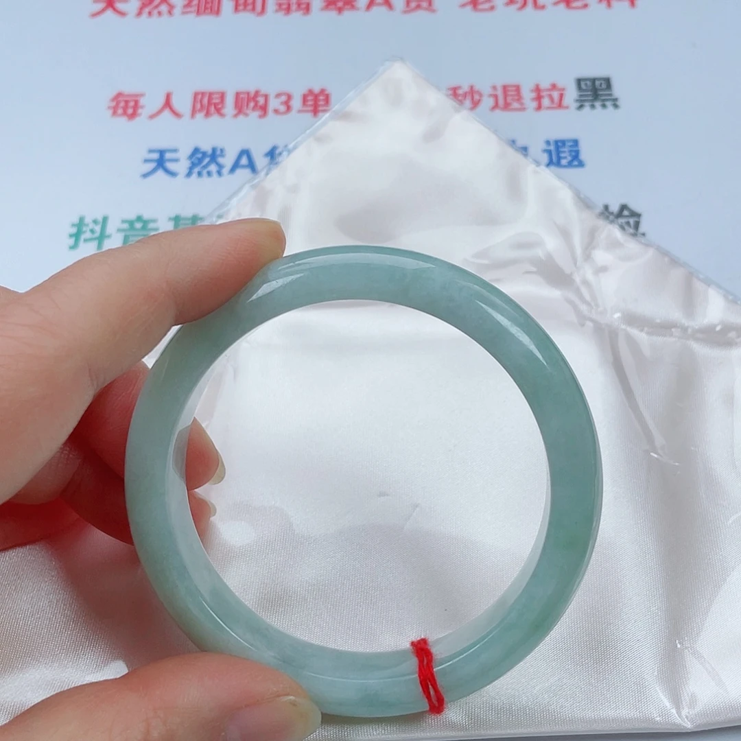 翡翠未镶嵌手镯天然翡翠手镯59