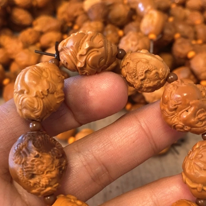 橄榄核手串/手链?**?橄榄微瑕5号