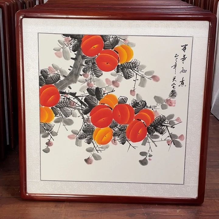 国画带框尺寸63*63厘米