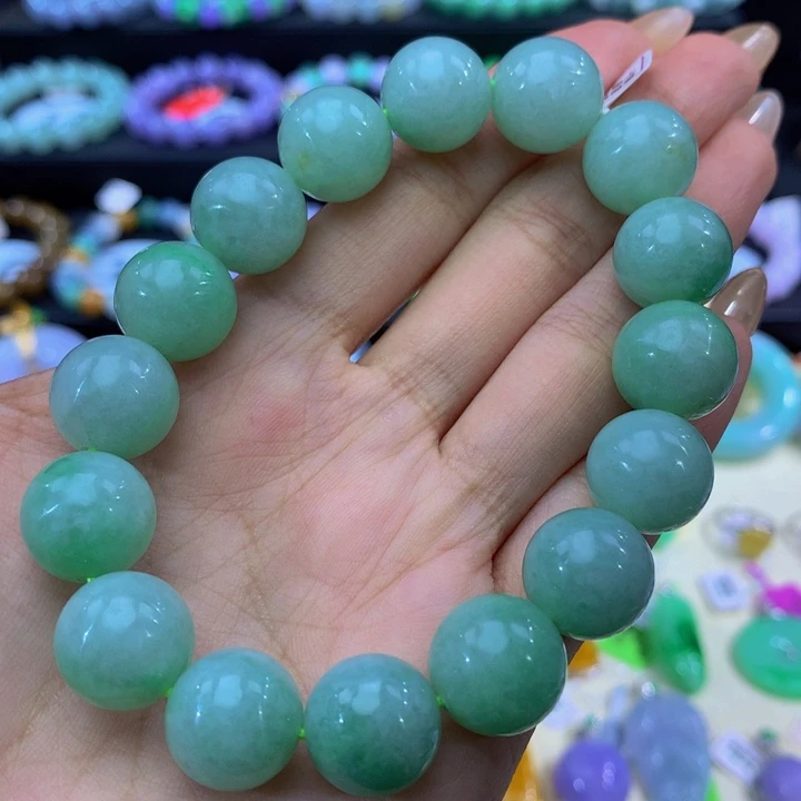 翡翠未镶嵌手链翡翠13