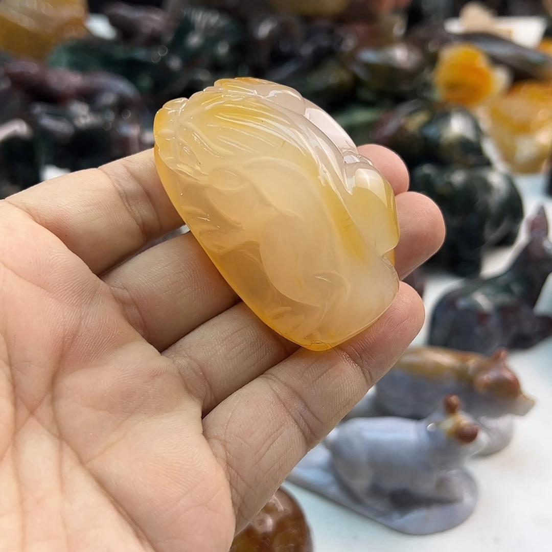 玛瑙/玉髓未镶嵌颈饰