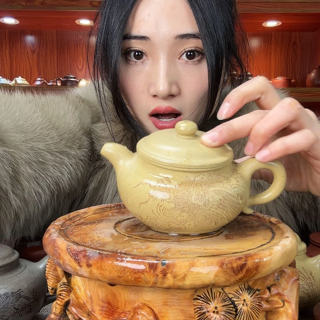 紫砂茶壶一壶李紫砂