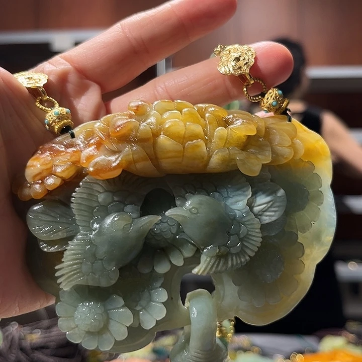 蛇纹石玉未镶嵌毛衣链