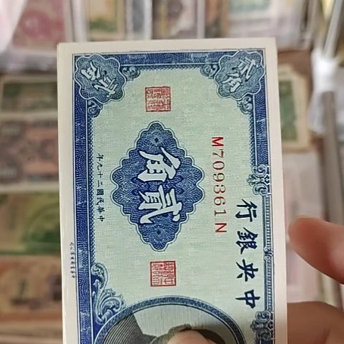 纸中央银行贰角纸币