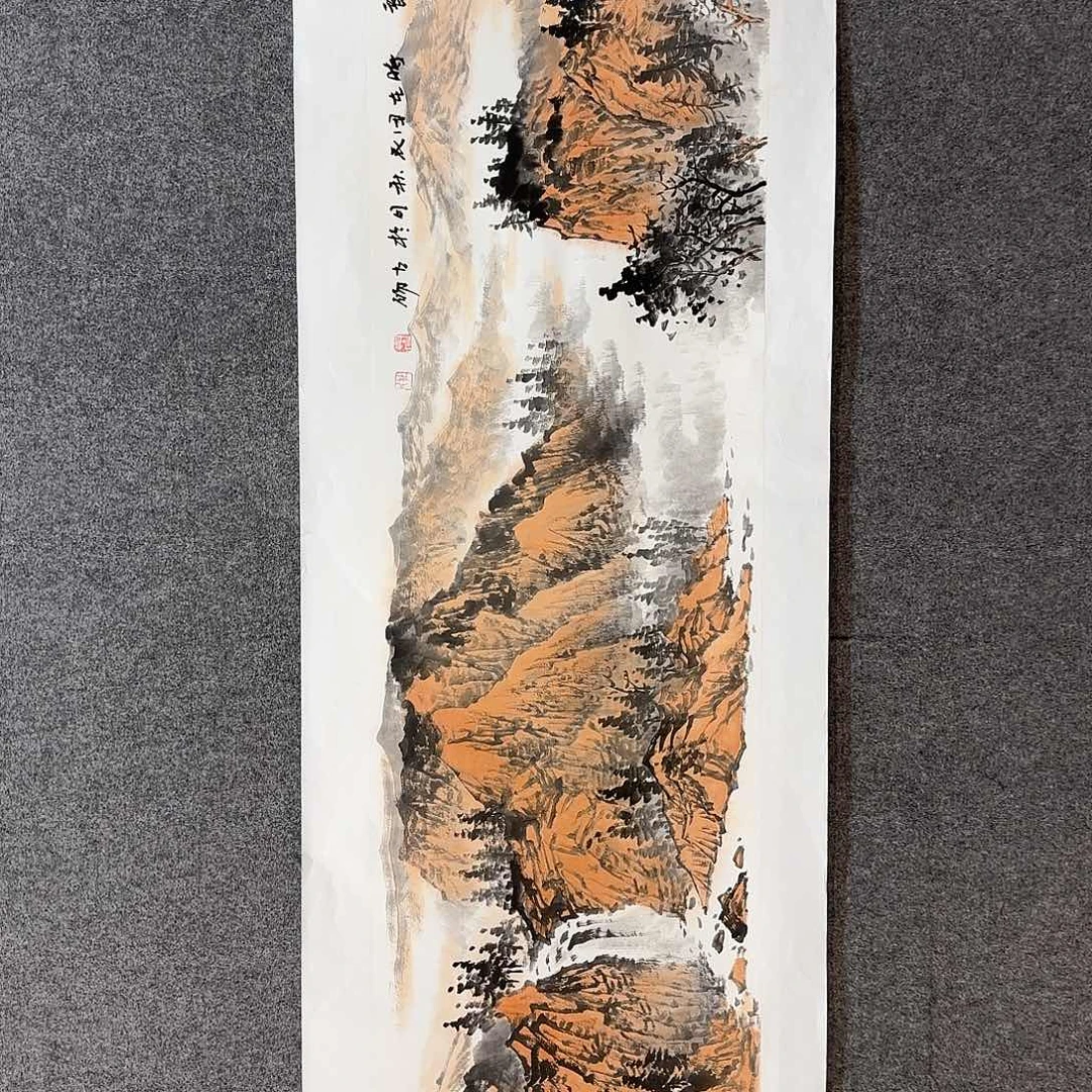 国画杜浩老师手绘作品