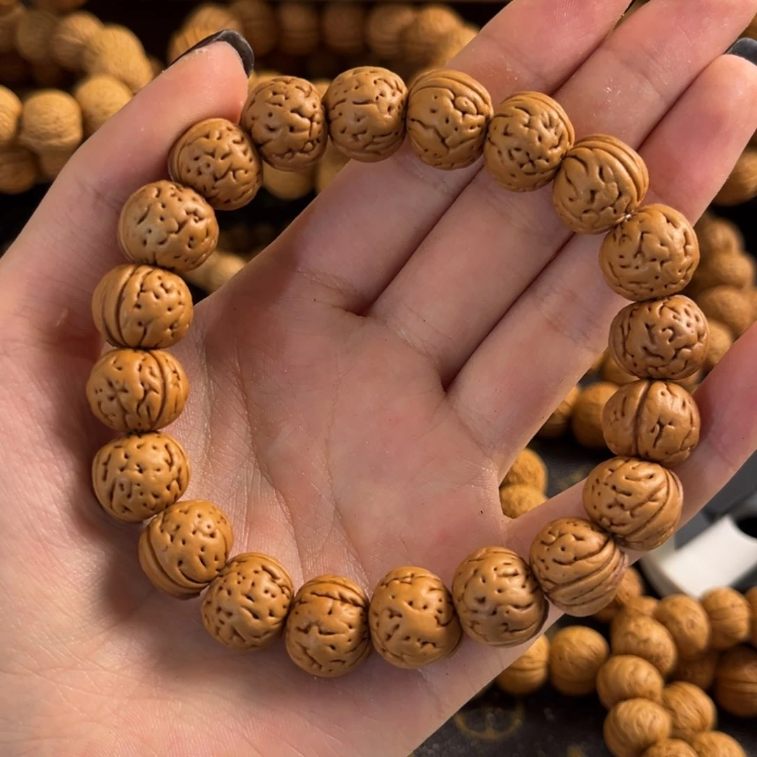 文玩核桃手串树王纽扣