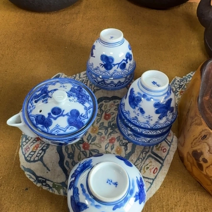 日本茶壶茶盘茶杯茶长