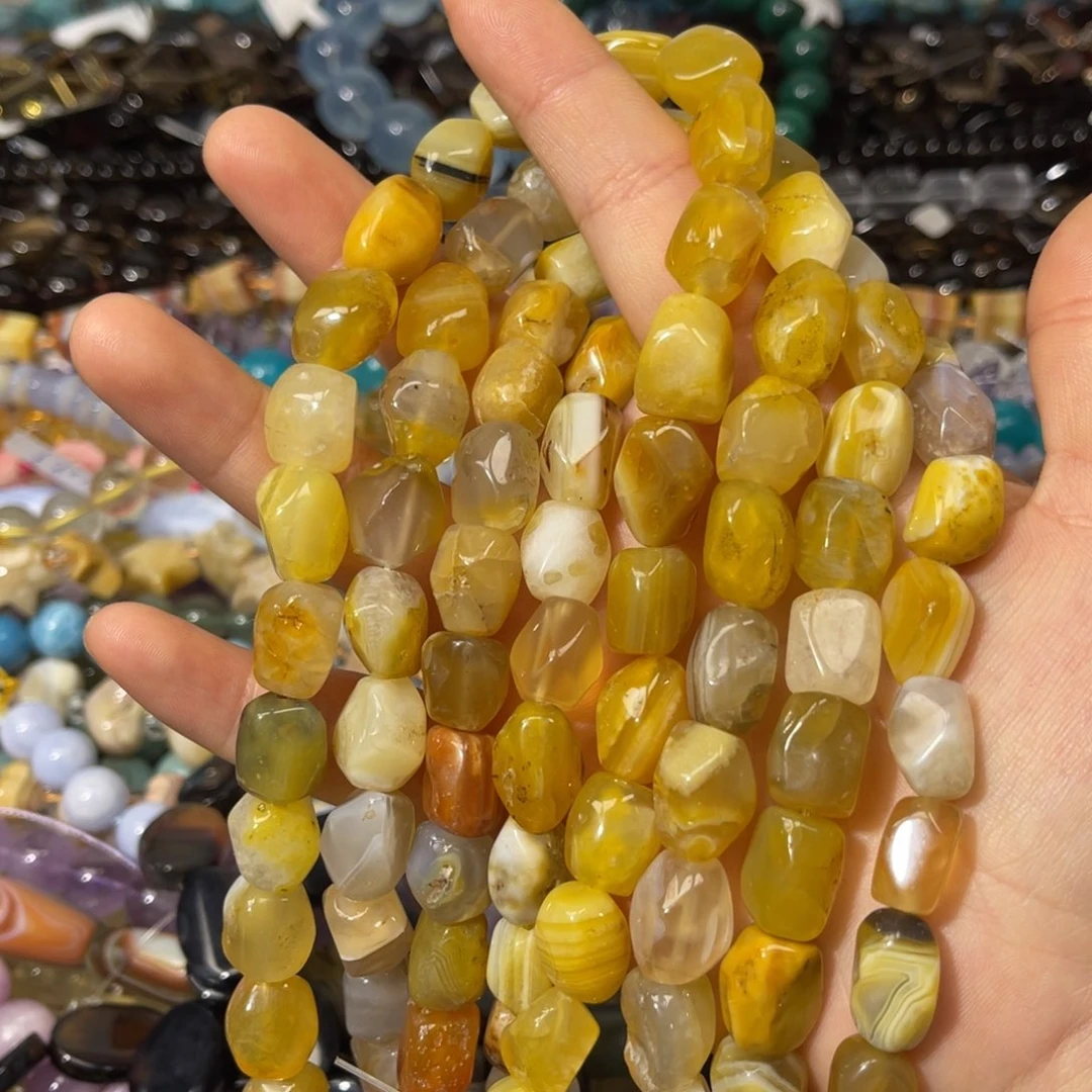 玛瑙/玉髓散珠盐源玛瑙随行