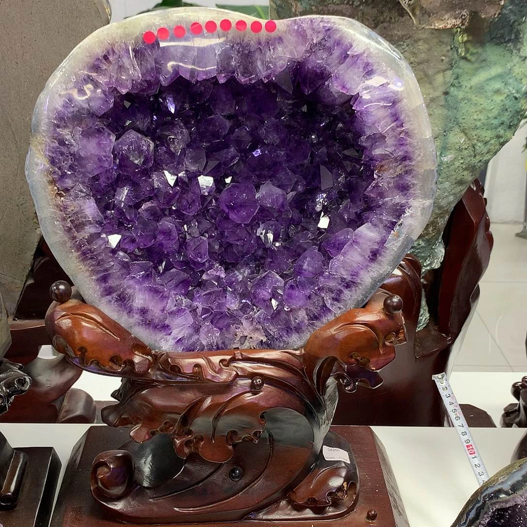 大型摆件（非配饰）紫晶未镶嵌