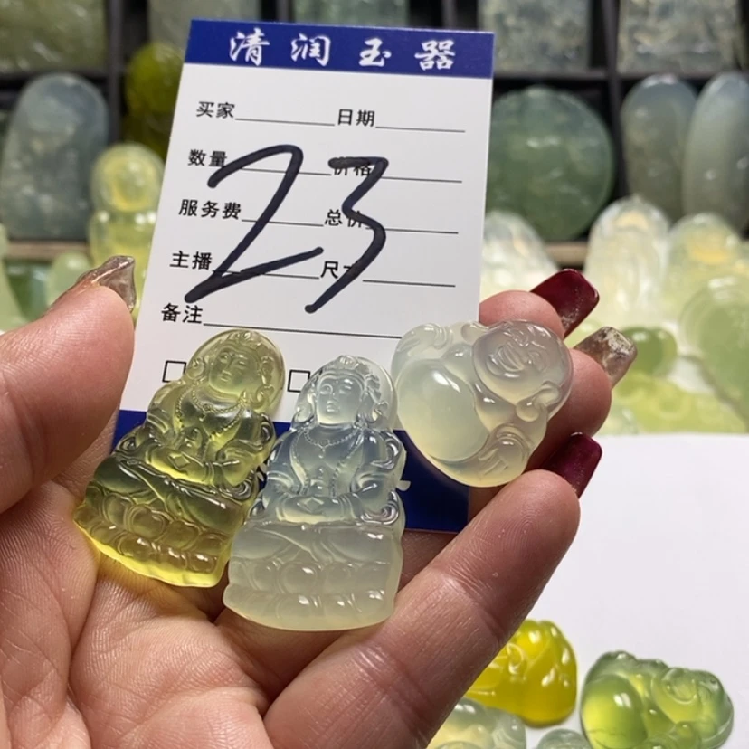 【闪购商品】蛇纹石玉颈饰合金道****堂