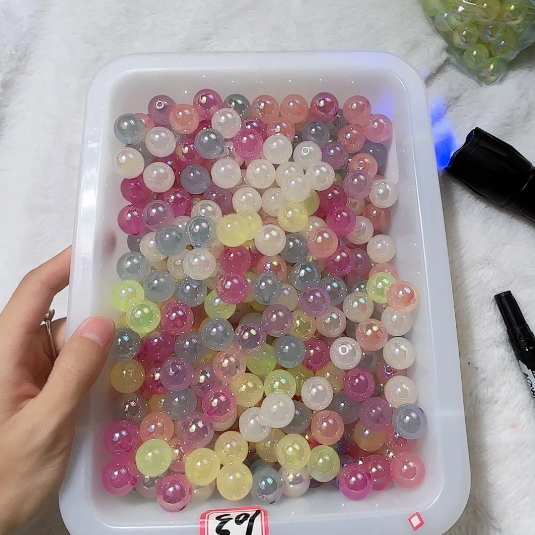 亚克力非金属100颗光变珠