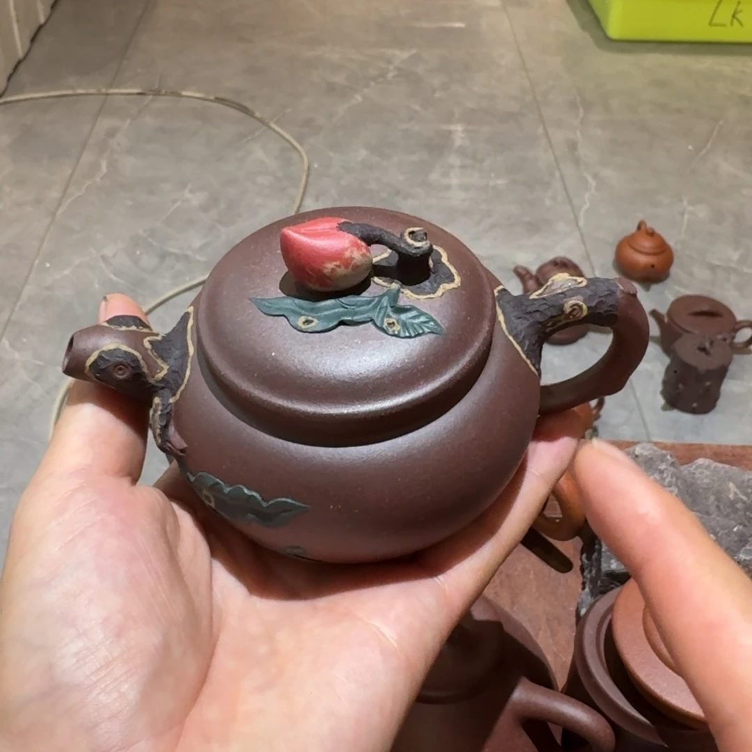 茶杯紫砂原矿原石的制作方法