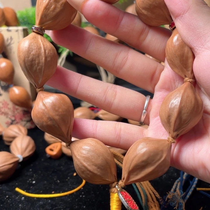 橄榄核手串/手链2.3手持鹦鹉9