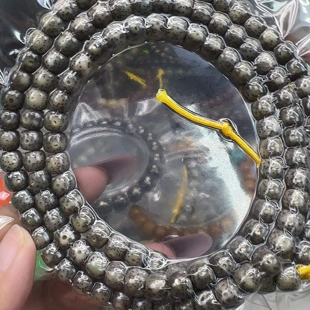 手串星月菩提49傲世糯冰奶奶灰108 87同枝