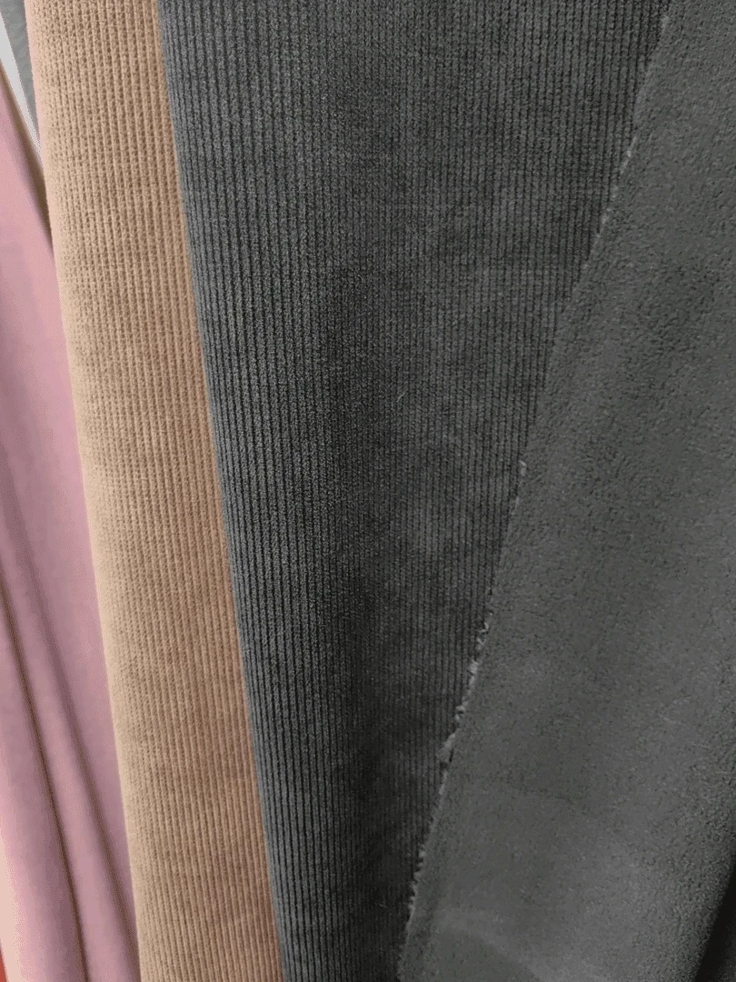 黑色 小经编加绒布料活动价