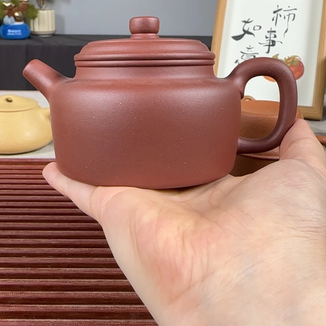 茶壶紫砂微瑕德钟