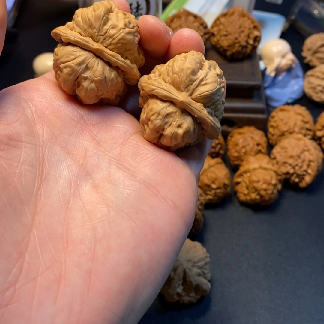 文玩核桃把件别****18号蛤蟆头38尺