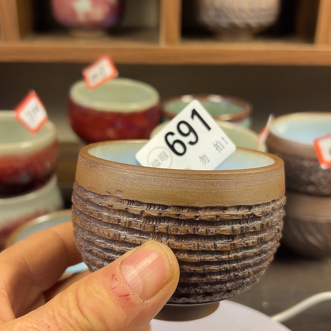杯子钧瓷#钧瓷#原矿釉#高温#茶器#非遗传承