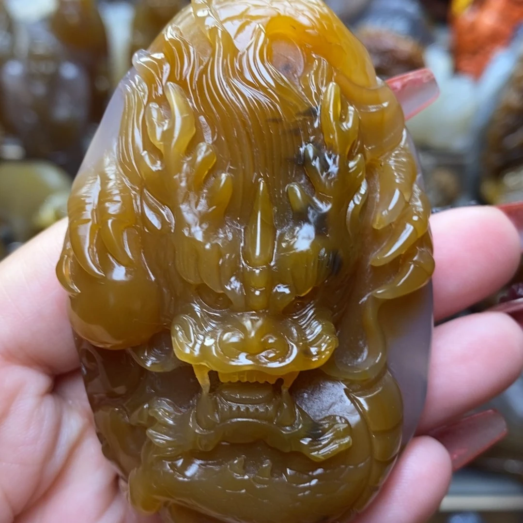 玛瑙/玉髓挂件未镶嵌