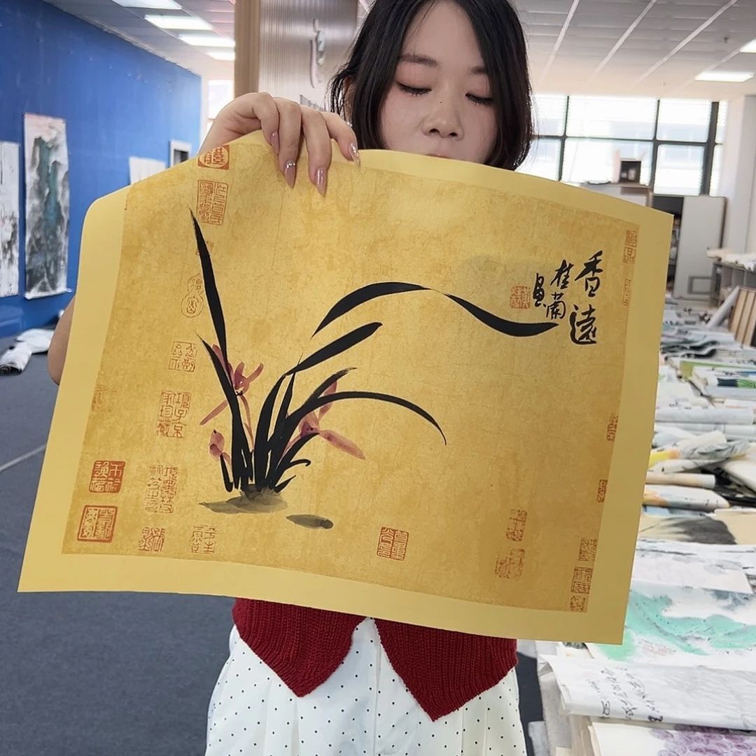 国画纯手绘字画作品欣赏