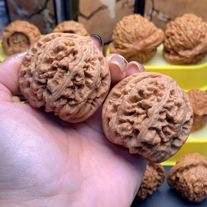 抖****把件文玩核桃736粗筋46+全品