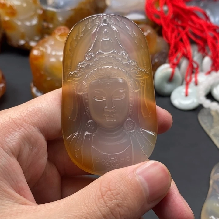玛瑙/玉髓合金颈饰玛瑙