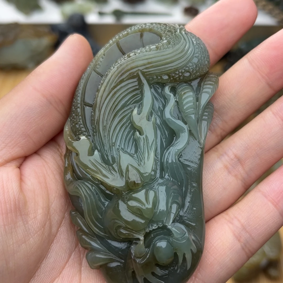 颈饰未镶嵌和田玉