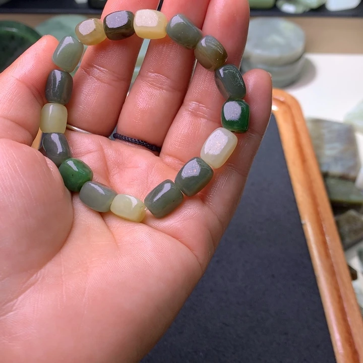 未镶嵌和田玉（糖玉）珠宝半成品