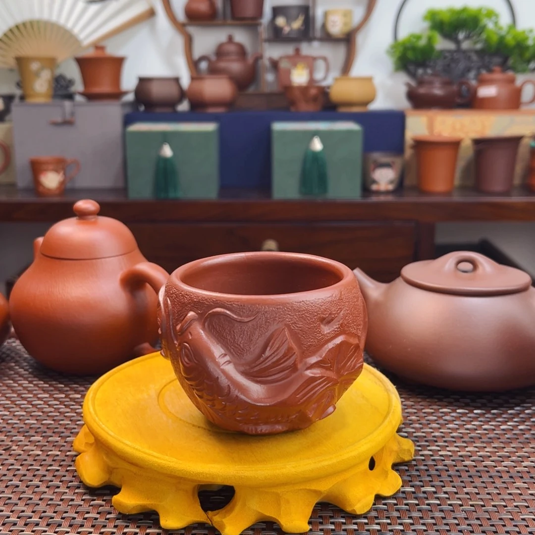 茶杯紫砂宜兴紫砂