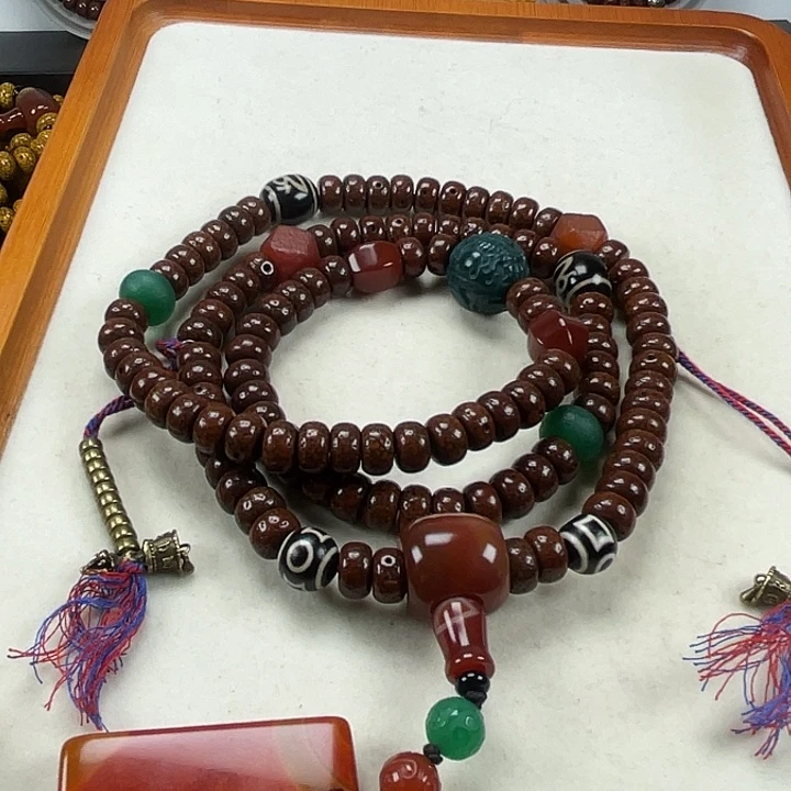 释***福星月菩提吊坠星月