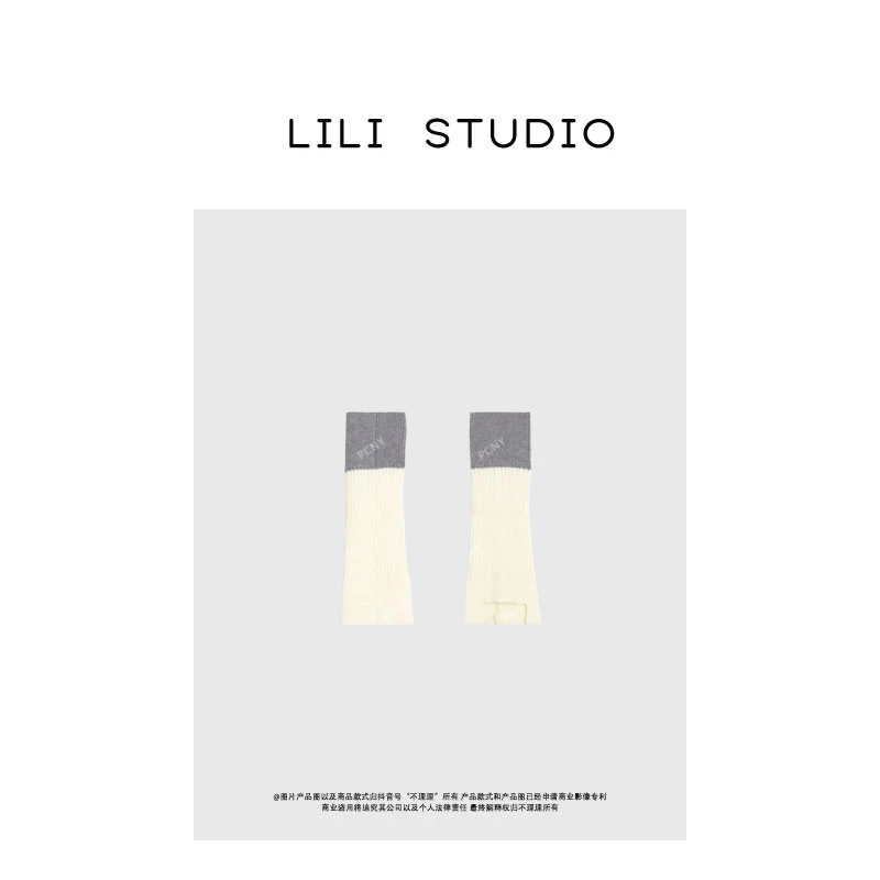 PCNY「简型腿袜」不理理冬季新款小众百搭针织腿袜女