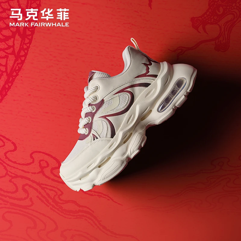 马克华菲休闲鞋男2025新年限定男鞋秋季时尚过年鞋子男款蛇年限定