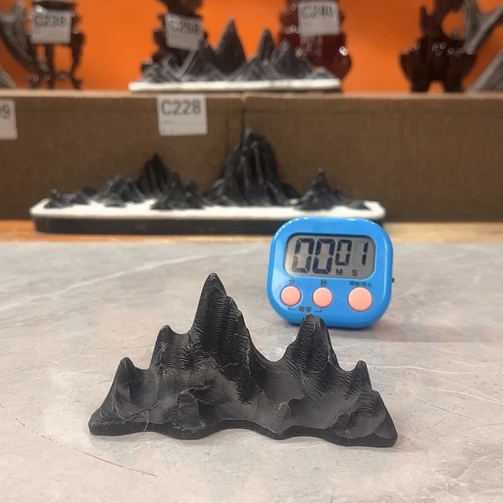 茶宠深**泊奇石茶宠鱼缸文房摆件