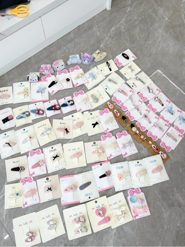 韩系甜美重工款发夹