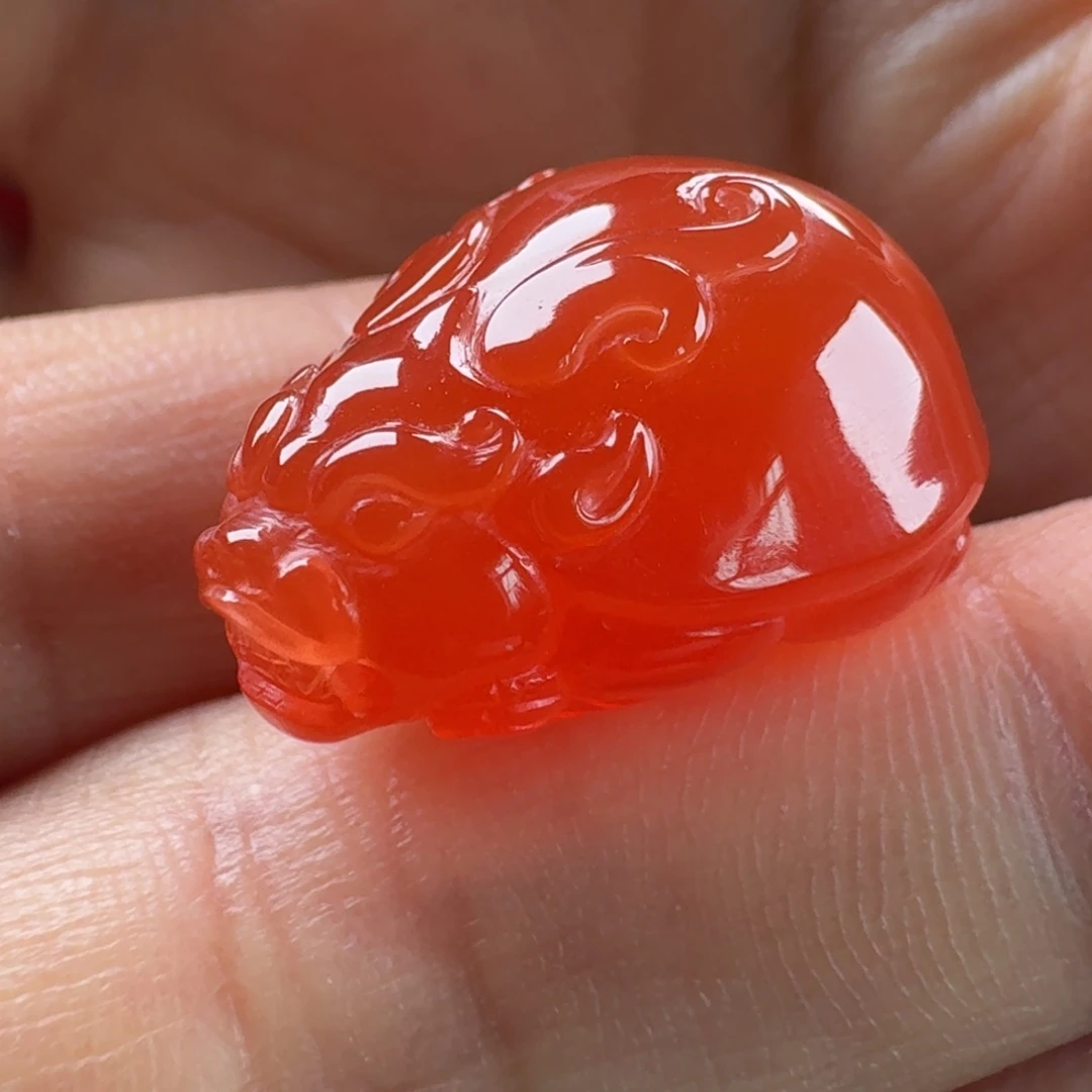 南红玛瑙未镶嵌龙龟