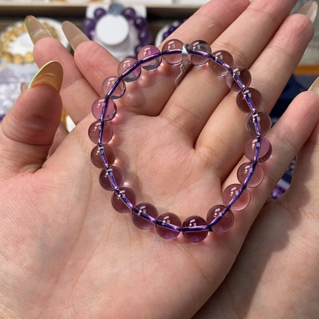 紫晶手链未镶嵌望*福巴西9m