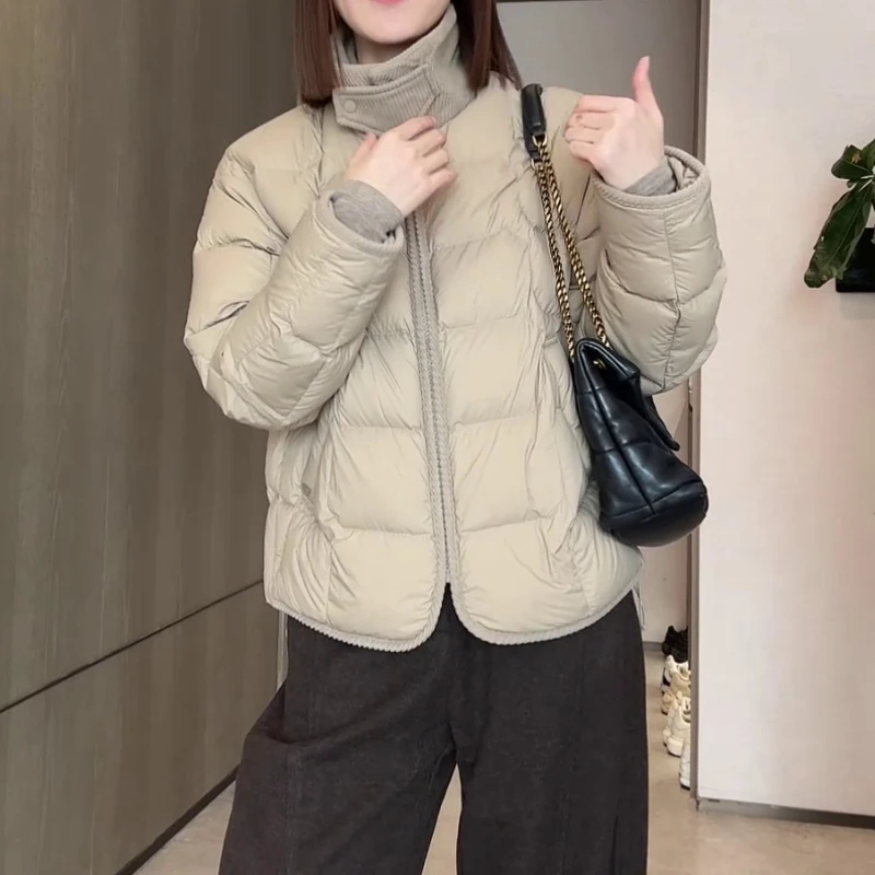 韩版短款棉服女冬季2025年新款时尚气质百搭防寒保暖大码棉衣外套