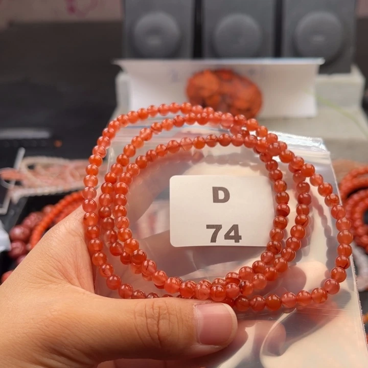 未镶嵌多样性发货默认微瑕5m m南红玛瑙苜*