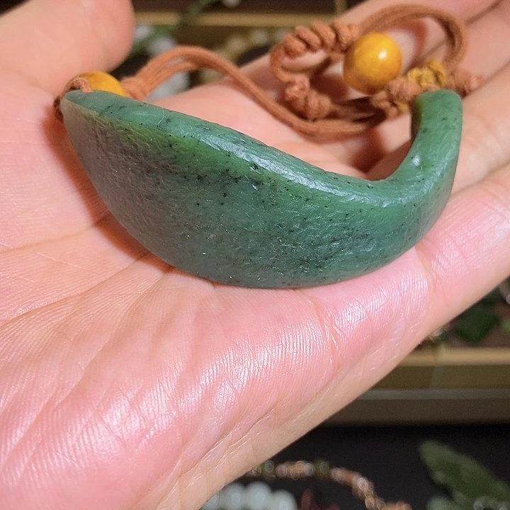 【闪购商品】未镶嵌手绳和田玉（碧玉）葵*
