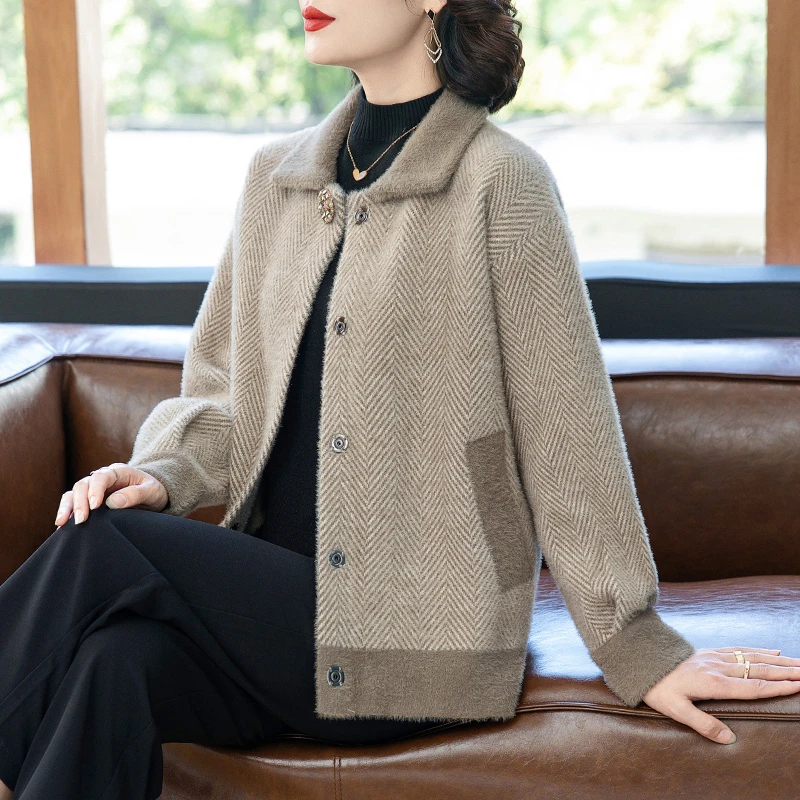 JOZDICE/纪治迪哲运动休闲外套女款秋冬洋气轻奢优雅百搭上衣